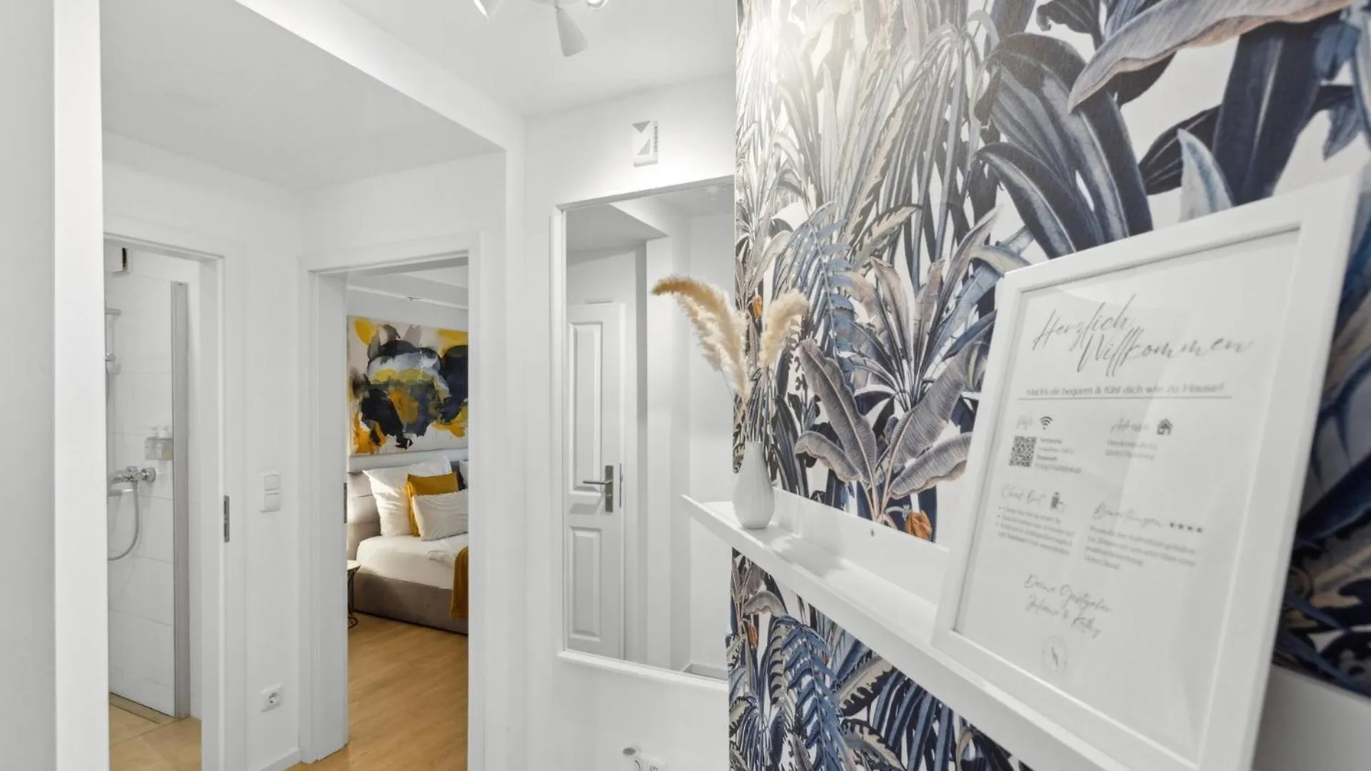 Stylisches 2-Zimmer Ambient Apartment In Alsternaehe Mit Kingsize-Bett & Schlafsofa Hamburg 0*,